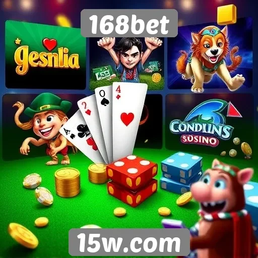 Explorando a variedade de jogos disponíveis no 168bet